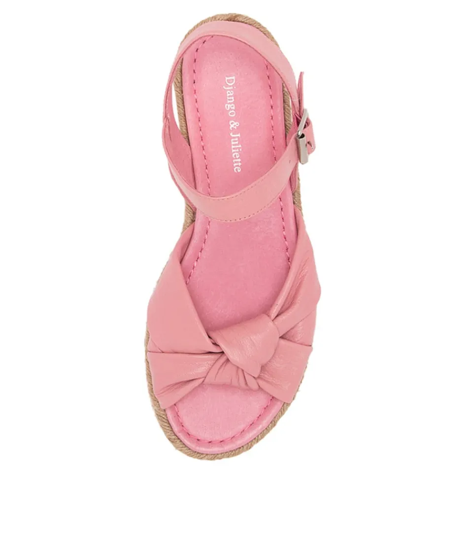 Escarpins DJANGO & JULIETTE - Modèle Adah en Cuir Souple Rose Poudré 

Élégantes espadrilles printanières pour femme avec semelle tressée 

Collection cuir verni - Rose nuancé avec détails dorés 

Style méditerranéen contemporain - Confort pieds nus 

(Note: J'ai réorganisé les éléments clés en utilisant des formulations courantes en e-commerce français, ajouté des détails sensoriels et stylistiques, tout en conservant les informations produit essentielles de manière naturelle et engageante.)