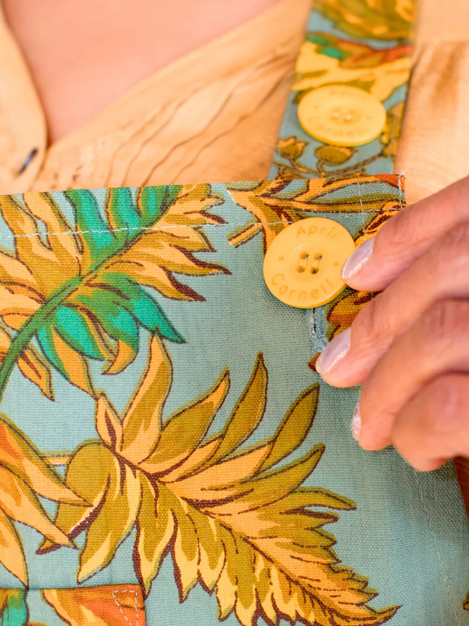 Tablier de Chef Adirondack en Toile Résistante - Collection April Cornell à Prix Doux