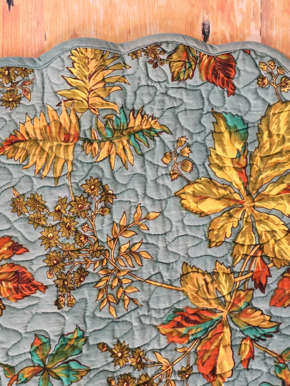 Lot de 4 sous-verts matelassés Adirondack - Élégants et artisanaux | Boutique April Cornell