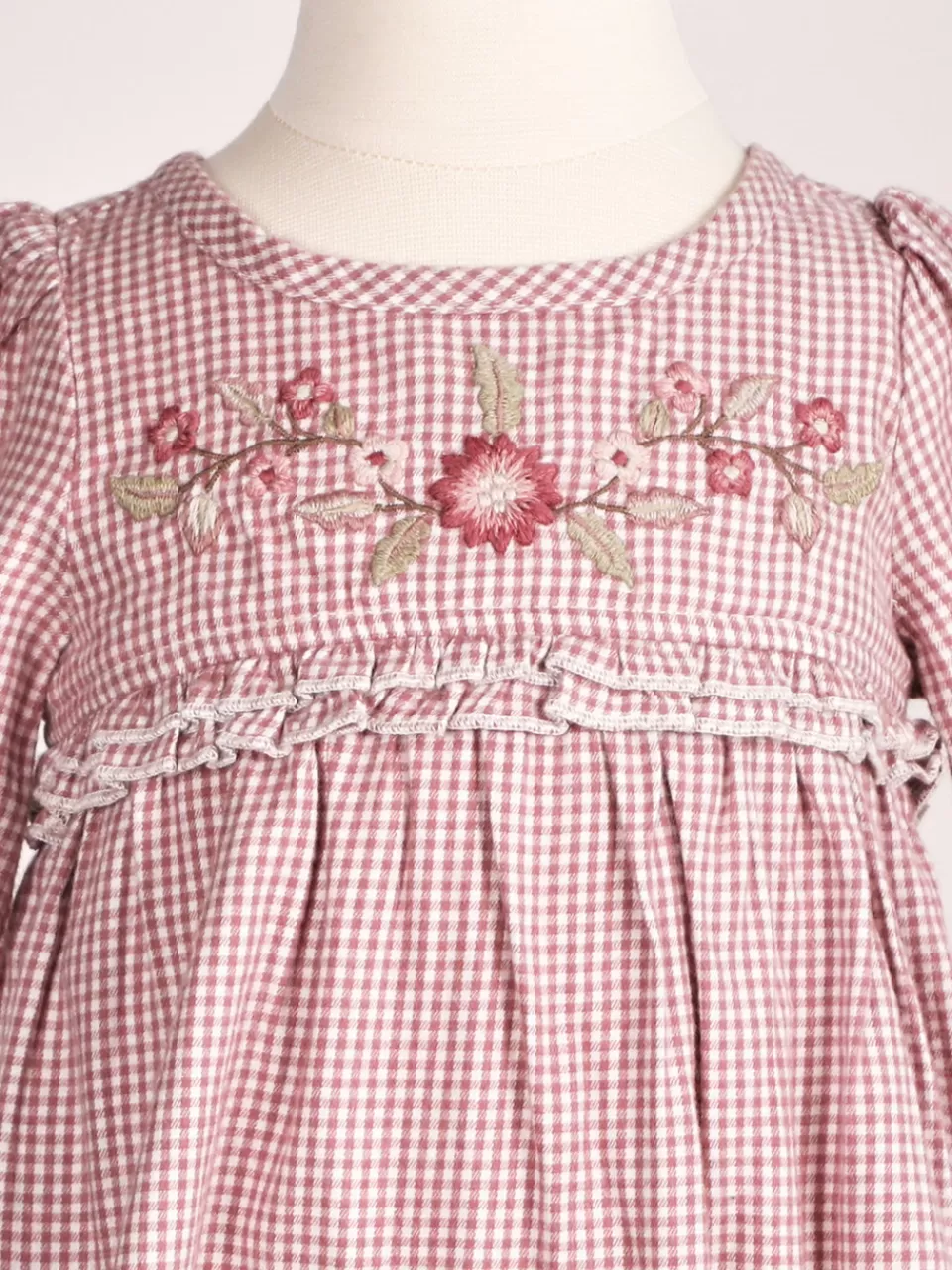 Bodyspy Bébé en Vichy Anglais - Collection Tendresse d'Avril de Cornell