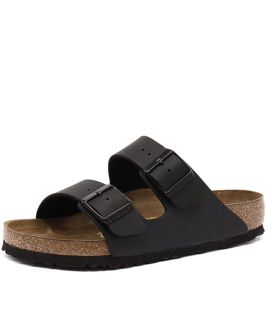 Sandales BIRKENSTOCK Arizona Femme - Noir Birkoflor | Confort Ergonomique & Style Intemporel