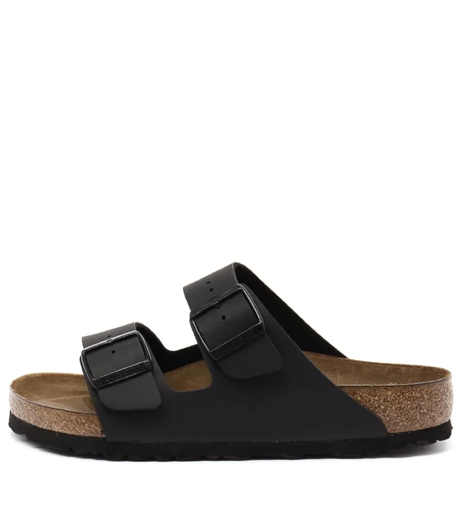 Sandales BIRKENSTOCK Arizona Femme - Noir Birkoflor | Confort Ergonomique & Style Intemporel