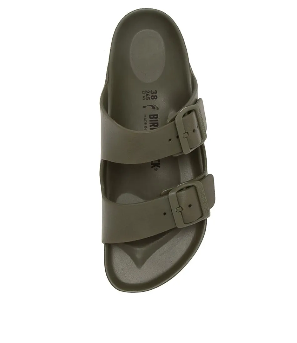 Sandales Arizona Eva pour Femme - Confort Optimal en Double Ton Kaki