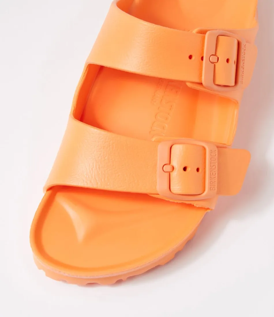 Sandales BIRKENSTOCK Arizona - Modèle Femme en Eva Souple Corail - Confort Optimal pour L'Été