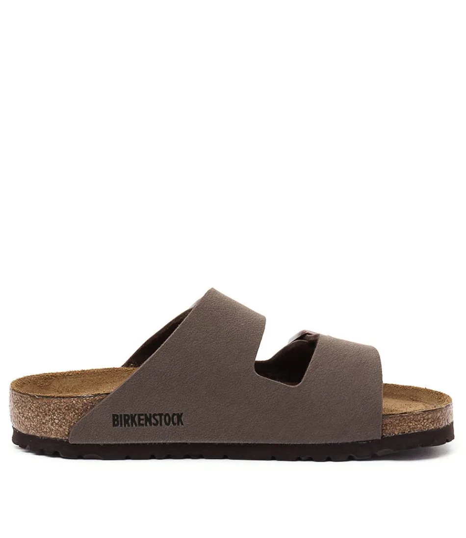 Sandales Arizona Femme en Birkoflor – Confort Optimal, Détail Élégant Moka, Style Urbain