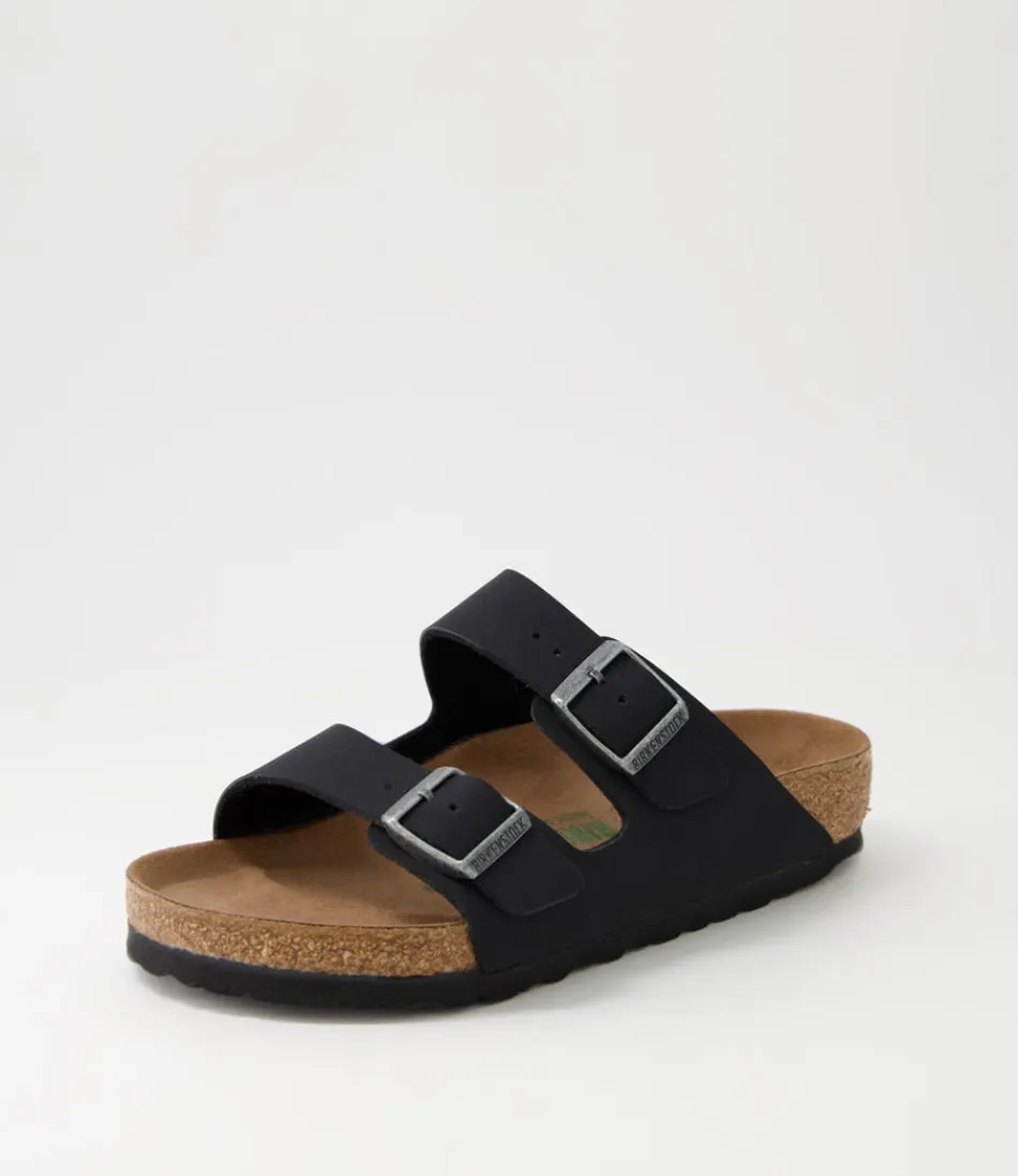 Sandales BIRKENSTOCK Arizona Noir Végan - Confort Optimal pour Femme