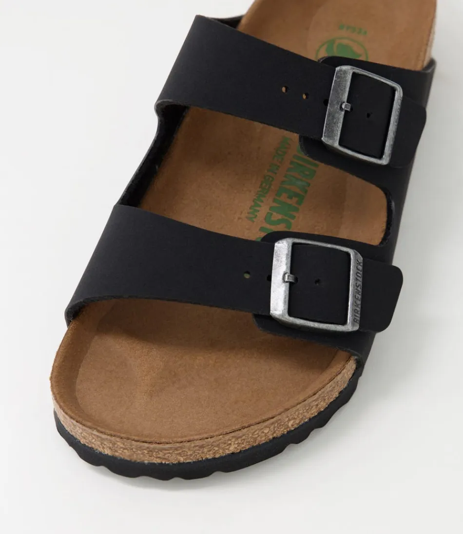 Sandales BIRKENSTOCK Arizona Noir Végan - Confort Optimal pour Femme