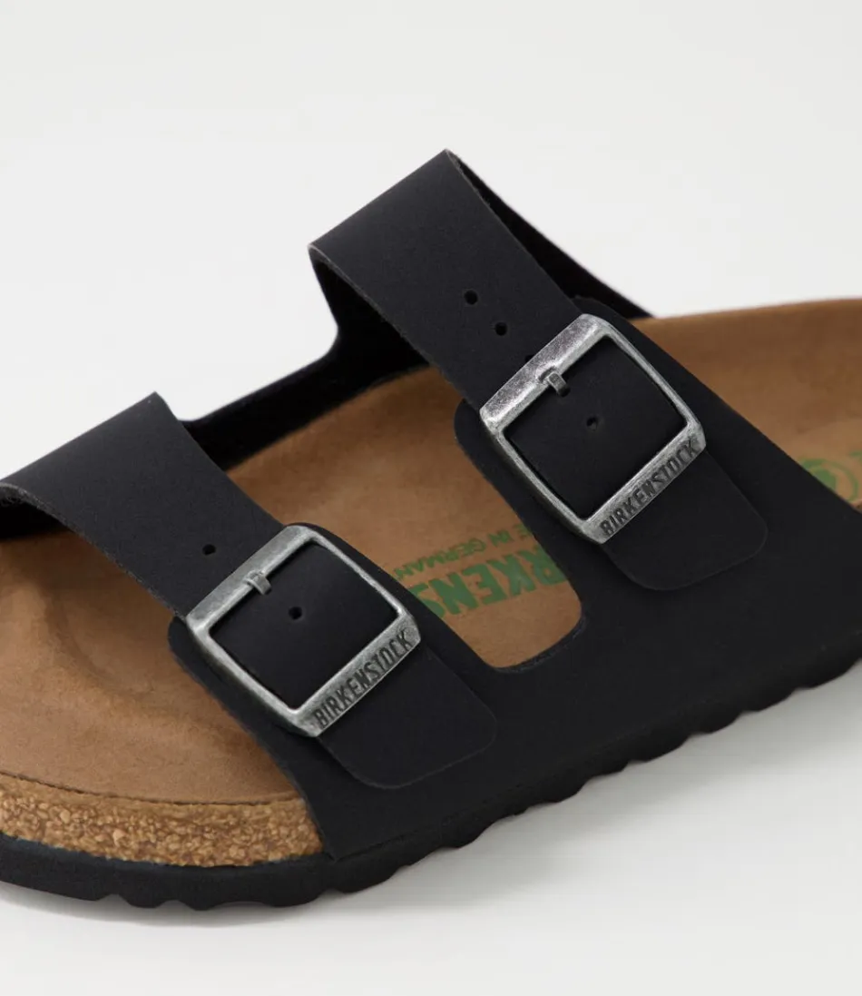 Sandales BIRKENSTOCK Arizona Noir Végan - Confort Optimal pour Femme