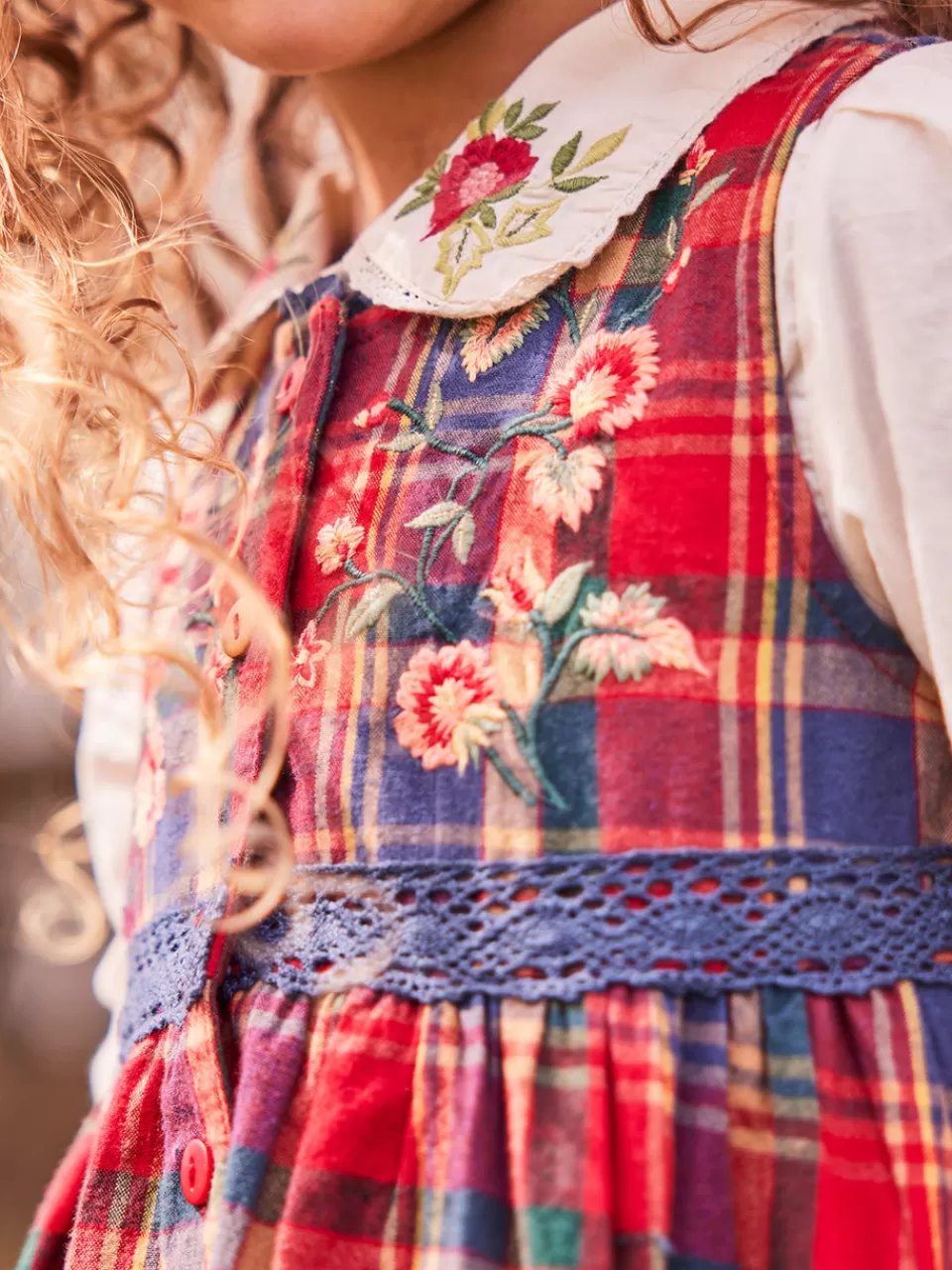 Robe Élégante pour Fille – Inspiration Automnale chez April Cornell