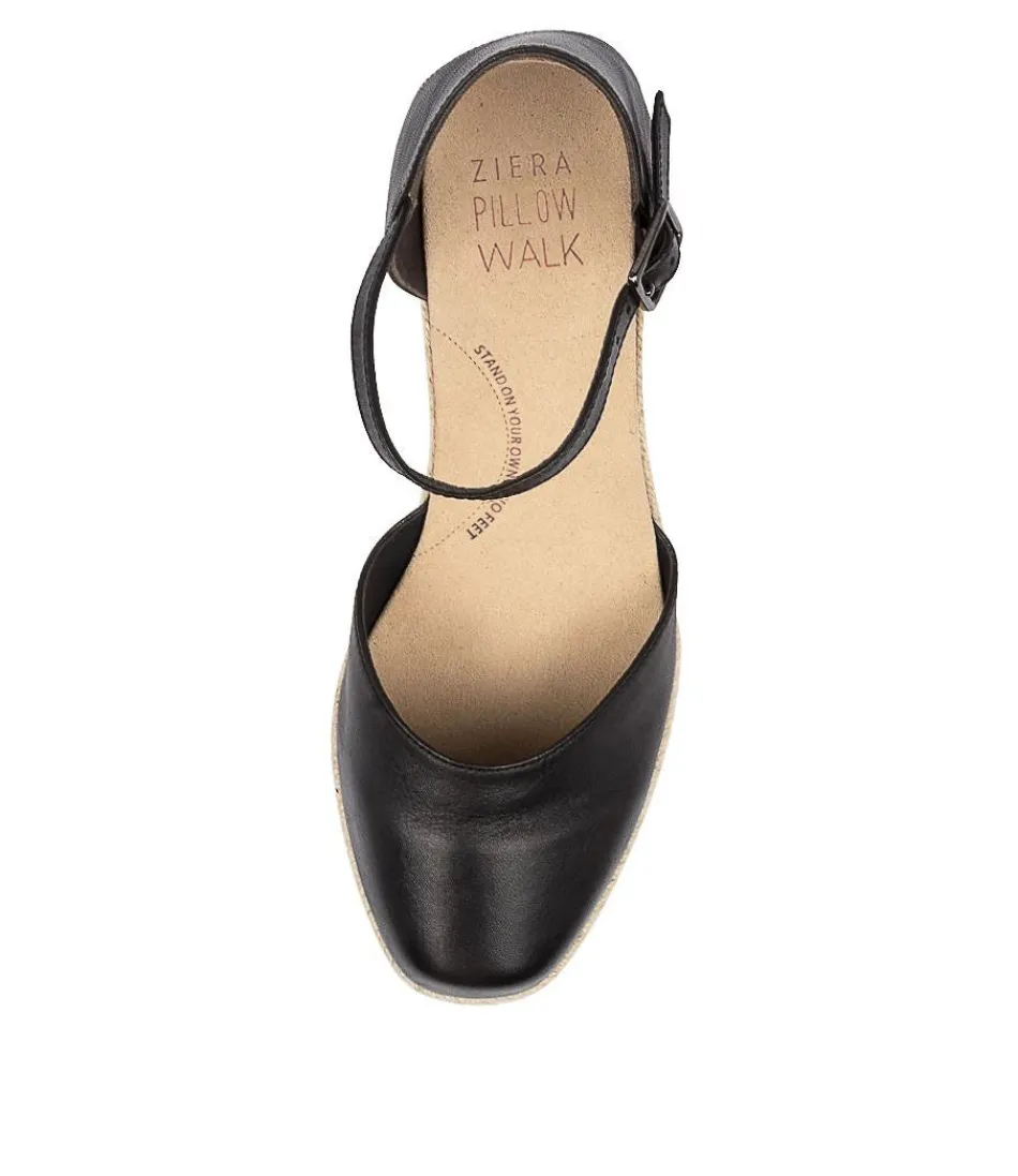 Escarpins ZIERA femme en cuir noir - Collection automne élégante et confortable