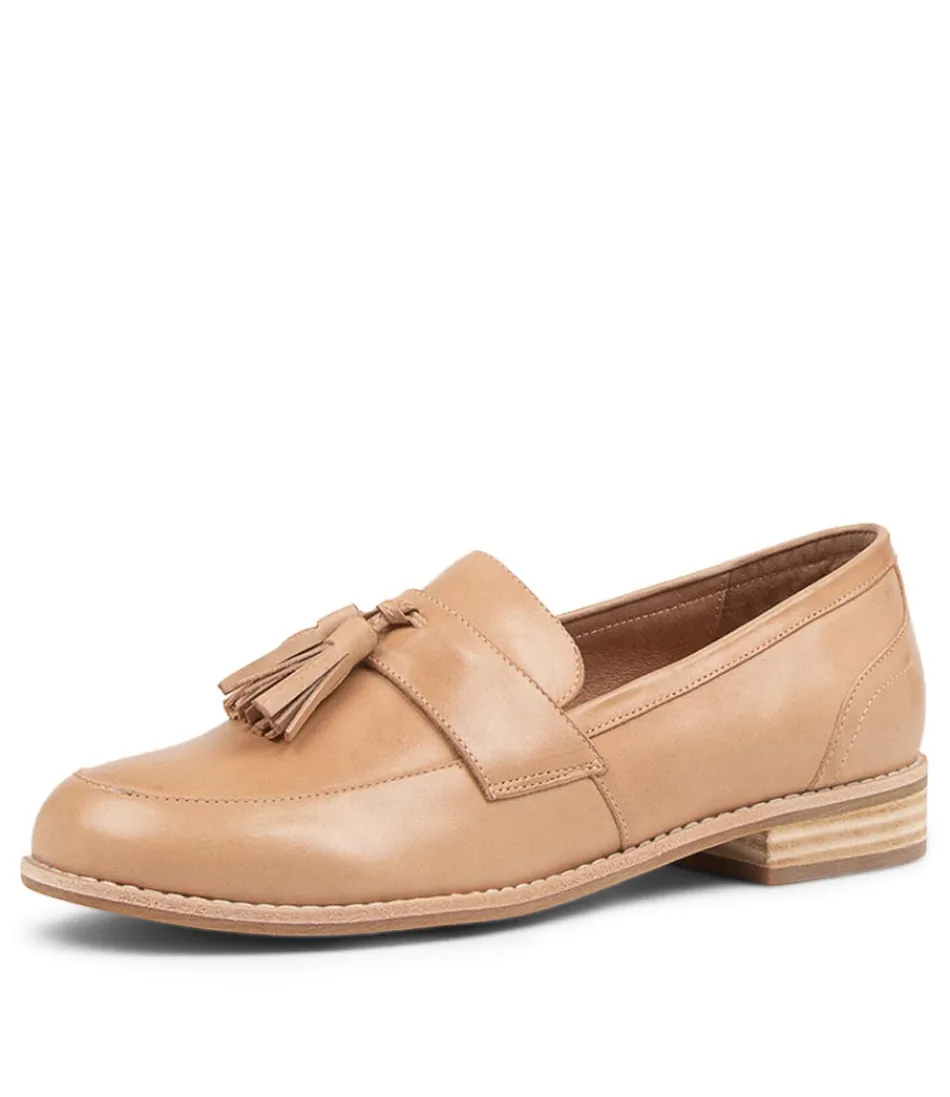 Escarpins Django & Juliette pour Femme - Cuir Souple Nuance Cappuccino, Style Intemporel