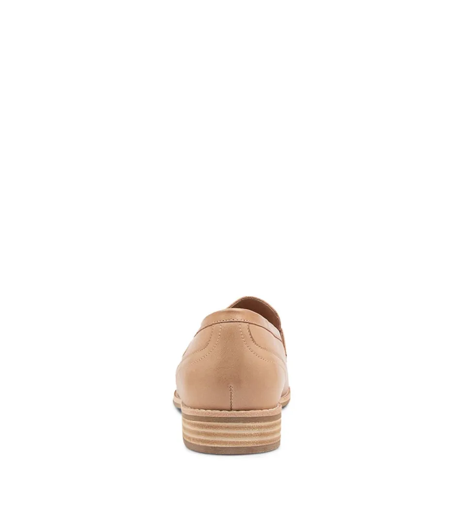 Escarpins Django & Juliette pour Femme - Cuir Souple Nuance Cappuccino, Style Intemporel