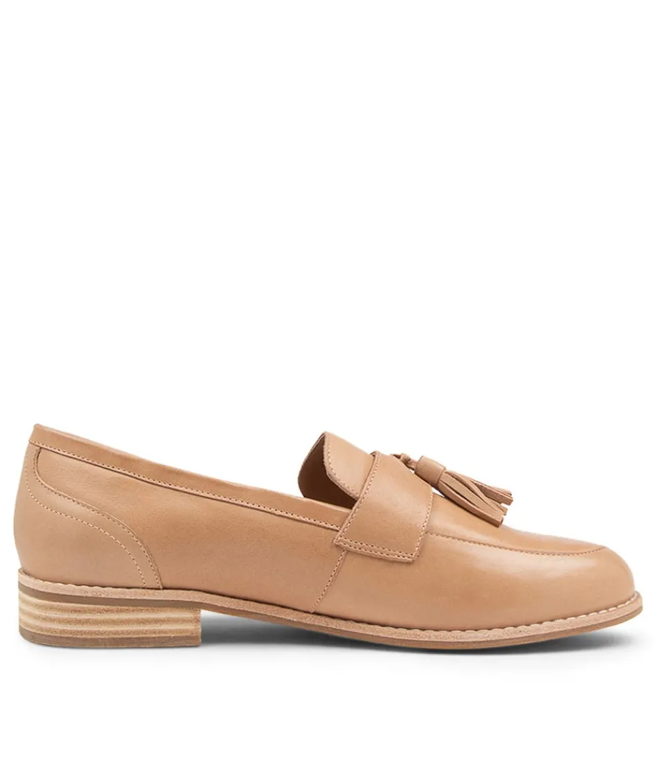 Escarpins Django & Juliette pour Femme - Cuir Souple Nuance Cappuccino, Style Intemporel