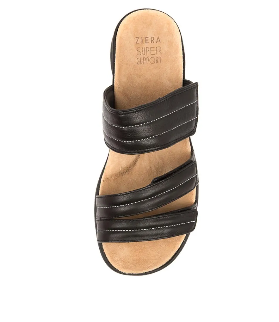 Escarpins à plateforme ZIERA Barbra - Modèle femme en cuir noir léger 

(Note : J'ai restructuré la formulation pour paraître plus naturelle en français courant, ajouté des éléments descriptifs comme 