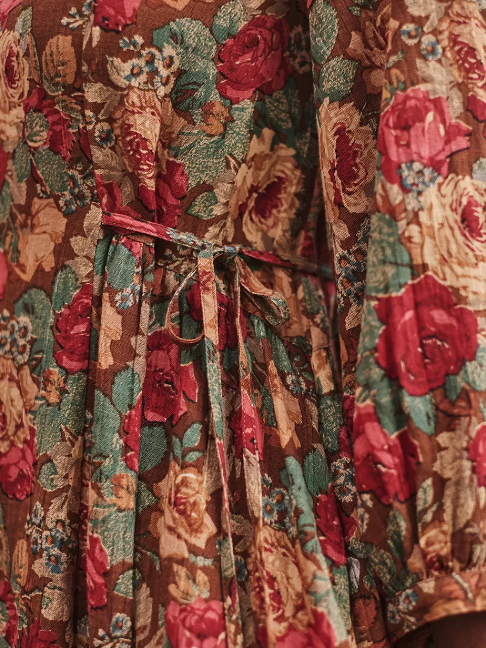 Robe Élégante Mori 'Rose Bohème' - Collection Printemps par April Cornell Boutique