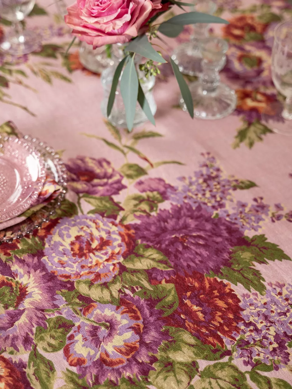 Nappe Bella en lin élégante - Collection printanière April Cornell | Promotion exclusive sur les pièces intemporelles