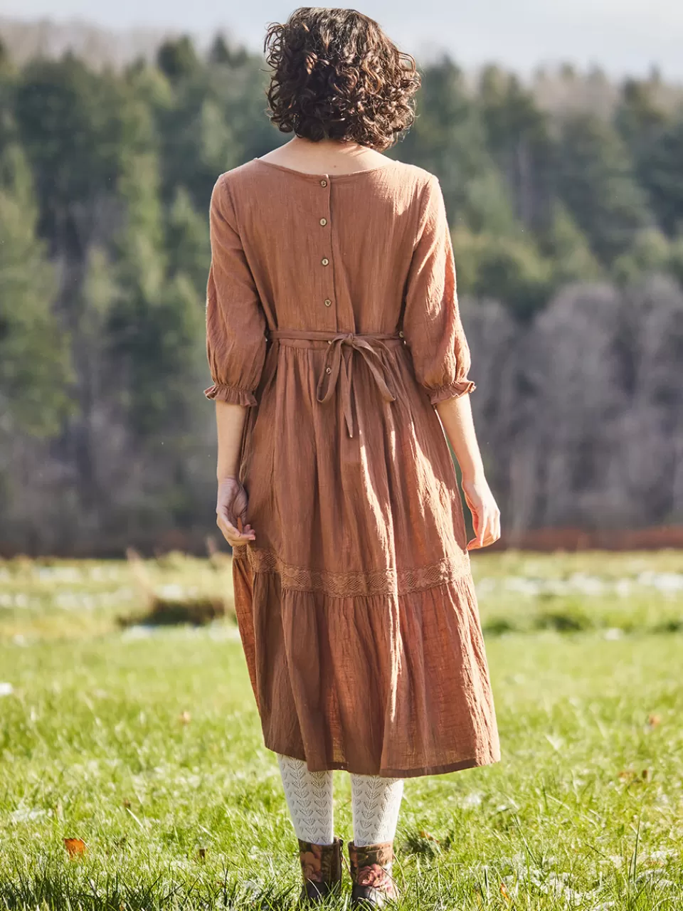 Robe Botanique Printanière | Collection Exclusive April Cornell en Ligne