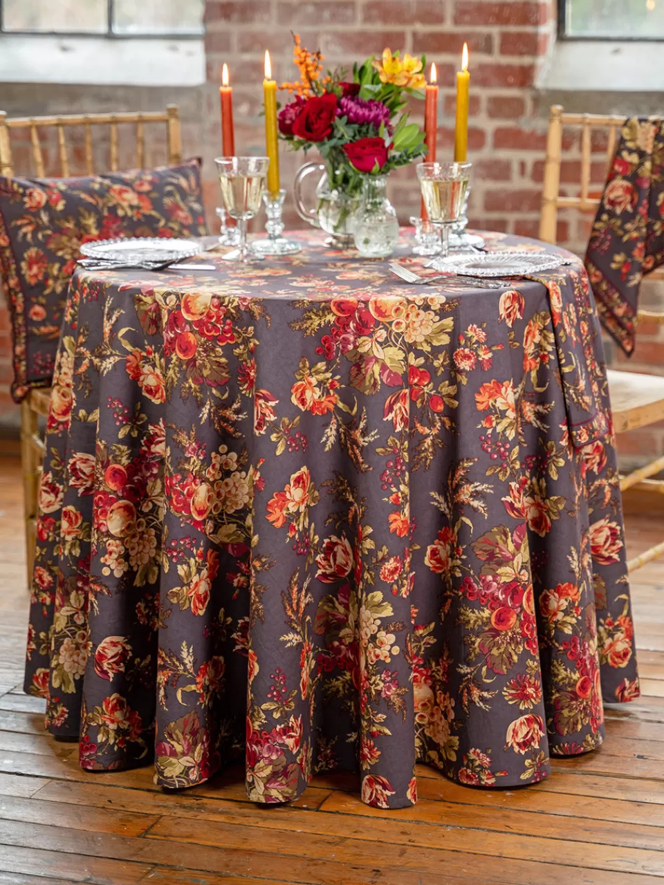 Nappe Ronde en Coton Bio 