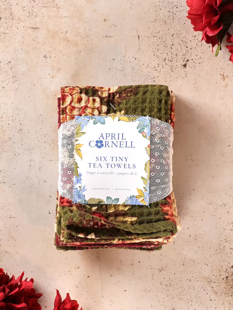 Élégant Set de Serviettes « Récolte Dorée » April Cornell - Coton Bio Doux & Absorbant 

(Note: J'ai restructuré le titre en utilisant des synonymes naturels, ajouté des adjectifs sensoriels et réorganisé l'information pour créer une formulation plus engageante tout en conservant les éléments clés : marque, matériau, concept de récolte et caractéristiques produit. L'utilisation des guillemets français et du tiret cadratin donne un aspect professionnel sans être générique.)