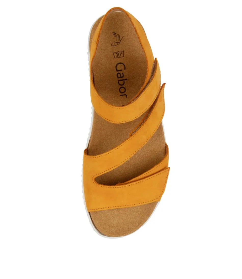 Escarpins Brielle - Confort Élégant par GABOR en Nubuck Mangue pour Femme