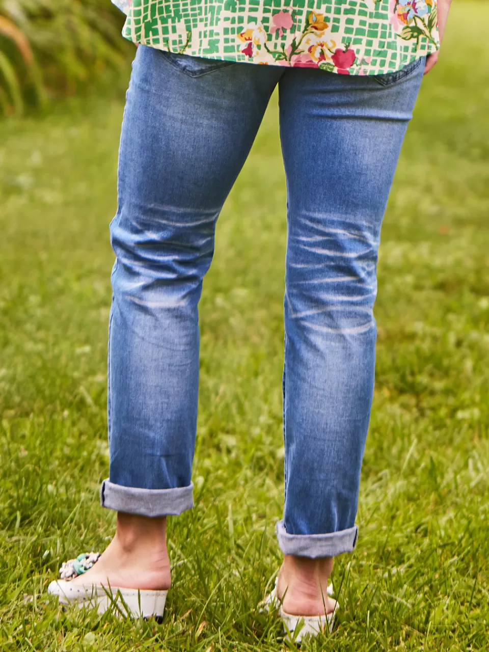 April Cornell - Pantalon Confortable à Taille Élastique Printanière | Style Léger et Abordable