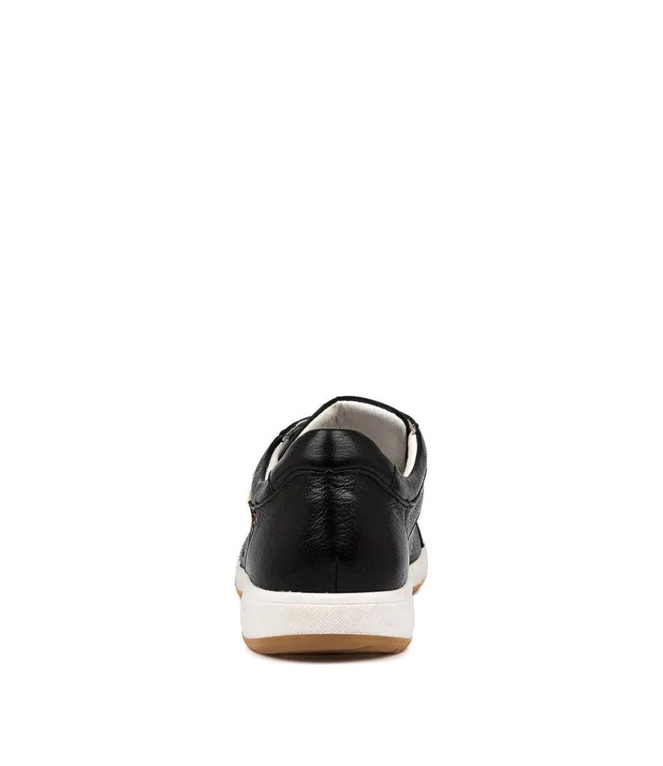 Escarpins urbains Josef Seidel - Modèle Caren 01 en cuir souple noir pour femme, confort quotidien et style minimaliste, détente urbaine avec semelle ergonomique.