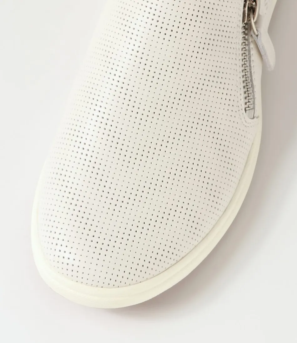 JOSEF SEIBEL Baskets Femme en Cuir Souple Blanc - Modèle Caren 22 Confort Urbain