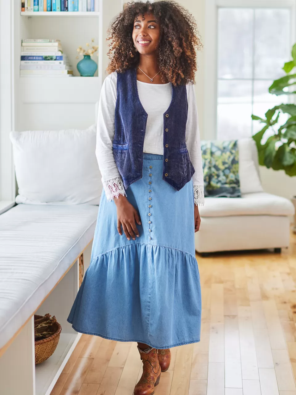 Veste Carnaby Élégante - Collection Exclusive April Cornell en Soldes