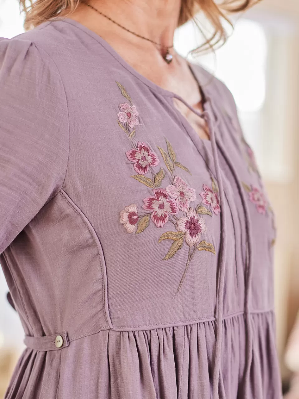 Robe Celeste en Édition Exclusif - Soldes Flash Printanières chez April Cornell | Dernières Pièces Disponibles