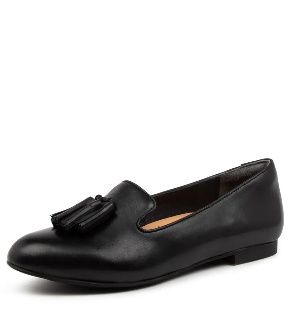 Derby femme ZIERA - Modèle Charter XF en cuir noir souple