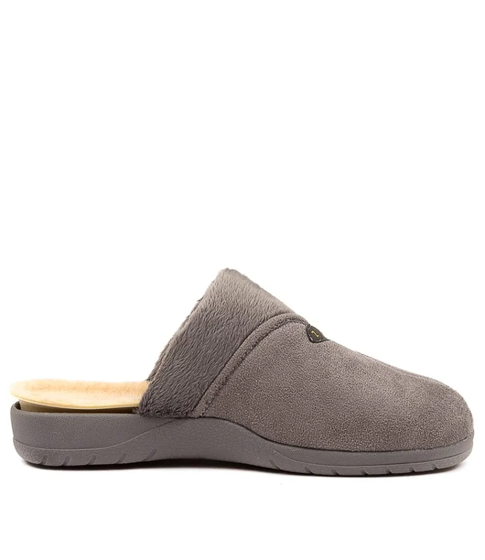 Sandales Douces ZIERA - Confort Optimal pour Femme en Gris Nuage