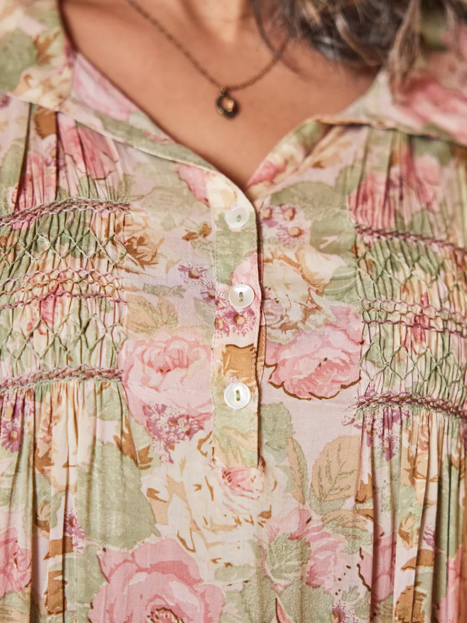 Pyjama d'Été Champêtre April Cornell - Douceur Nocturne à Petit Budget