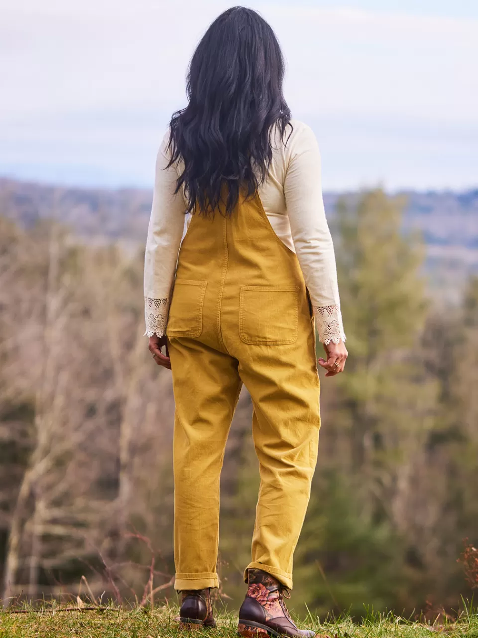 Salopette Femme Rustique en Velours Cordonné | Promo Éclair Exclusivité Avril - Dernières Pièces Disponibles !