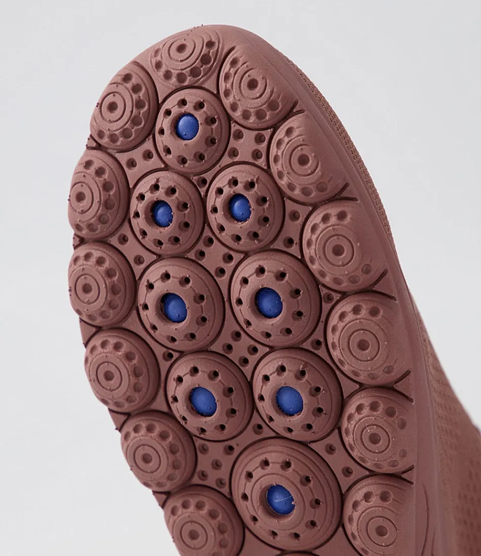 Chaussures GEOX Comfort D Spherica pour femme - Sneakers en maille respirante nuance rosé vintage, design ergonomique pour un confort optimal toute la journée