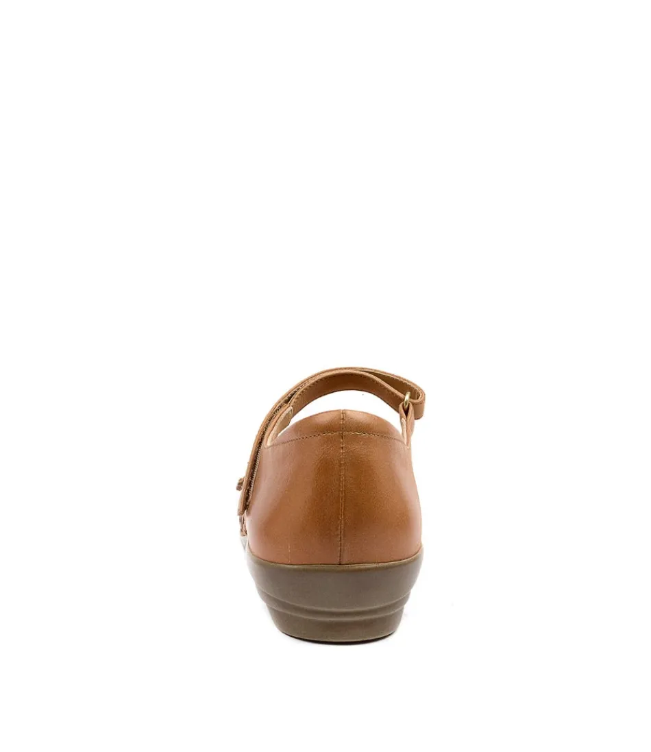 Escarpins compensés ZIERA pour femme - Nuances de daffodil en cuir beige sable  
Confort féminin élégant avec semelle ergonomique  
Style printanier intemporel