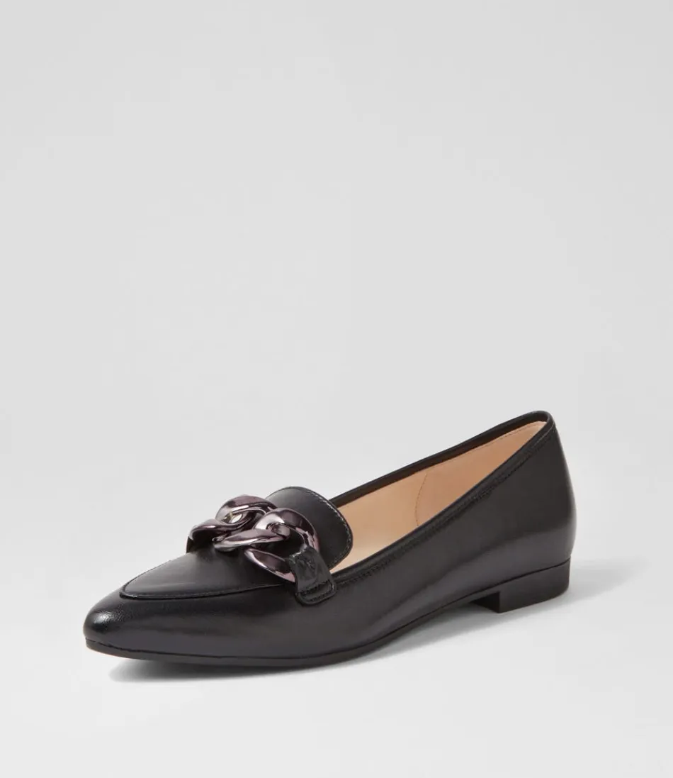 Mocassins Femme GABOR 'Diego' - Confort Léger en Cuir Souple Noir, Élégance Intemporelle