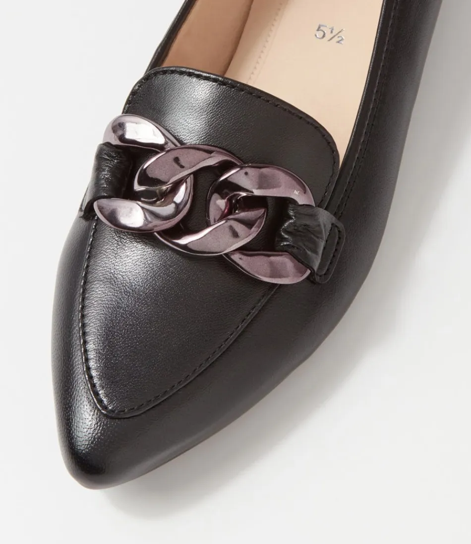 Mocassins Femme GABOR 'Diego' - Confort Léger en Cuir Souple Noir, Élégance Intemporelle