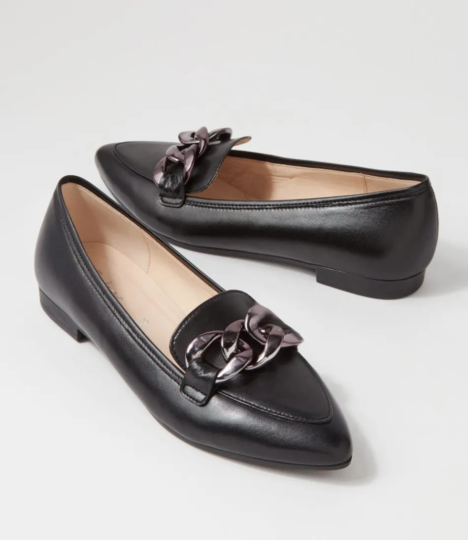Mocassins Femme GABOR 'Diego' - Confort Léger en Cuir Souple Noir, Élégance Intemporelle