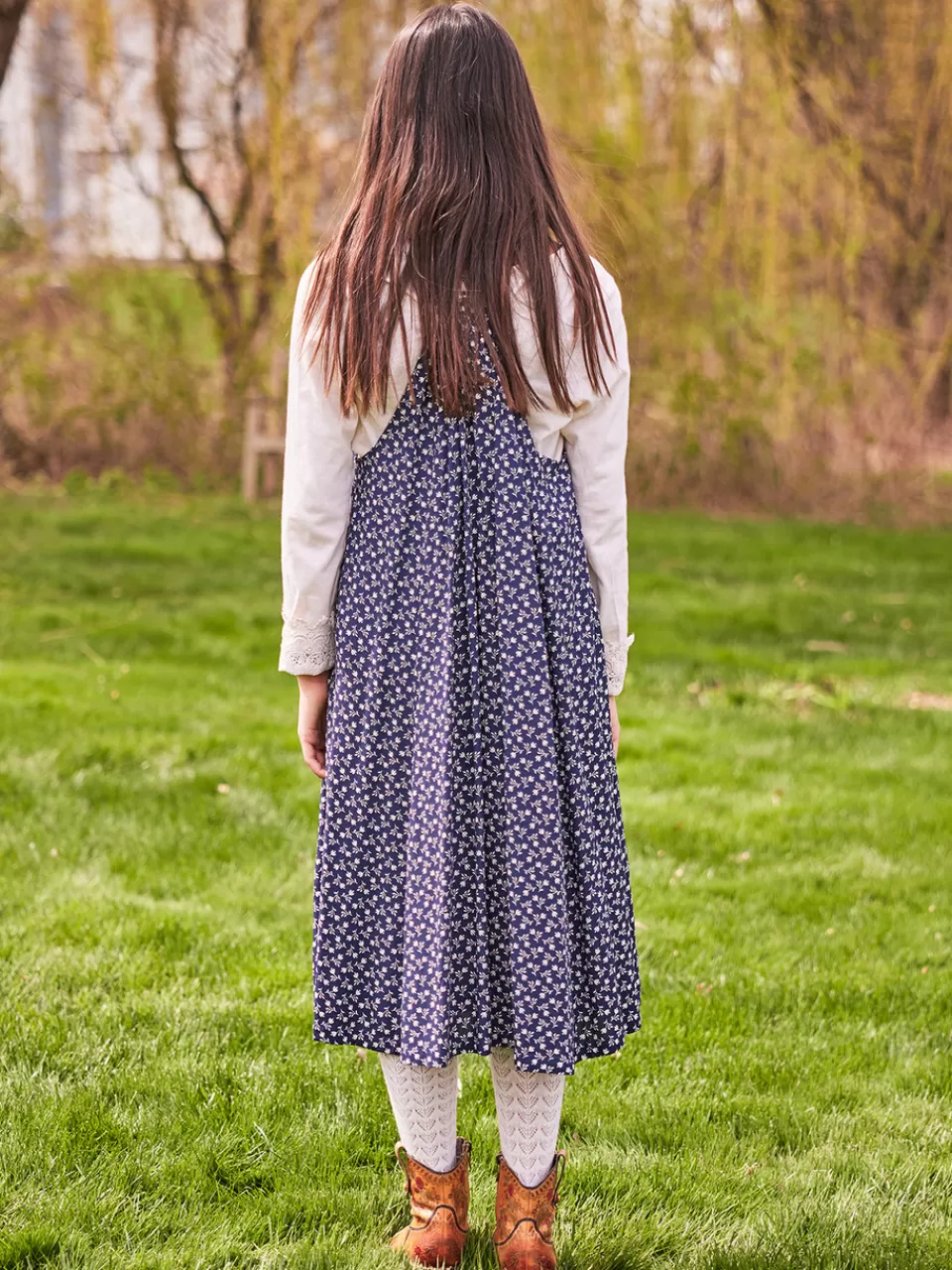 Robe Printanière à Motifs Tulipes pour Femme - Collection Élégante April Cornell - Prix Doux