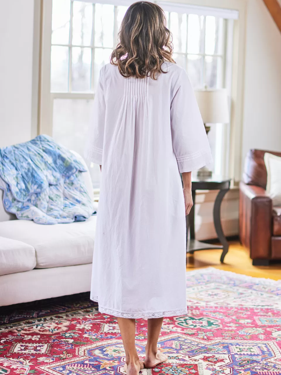Découvrez la Chemise de Nuit Elizabeth - Collection Évasion Printanière April Cornell | Promotions Exclusives Édition Limitée