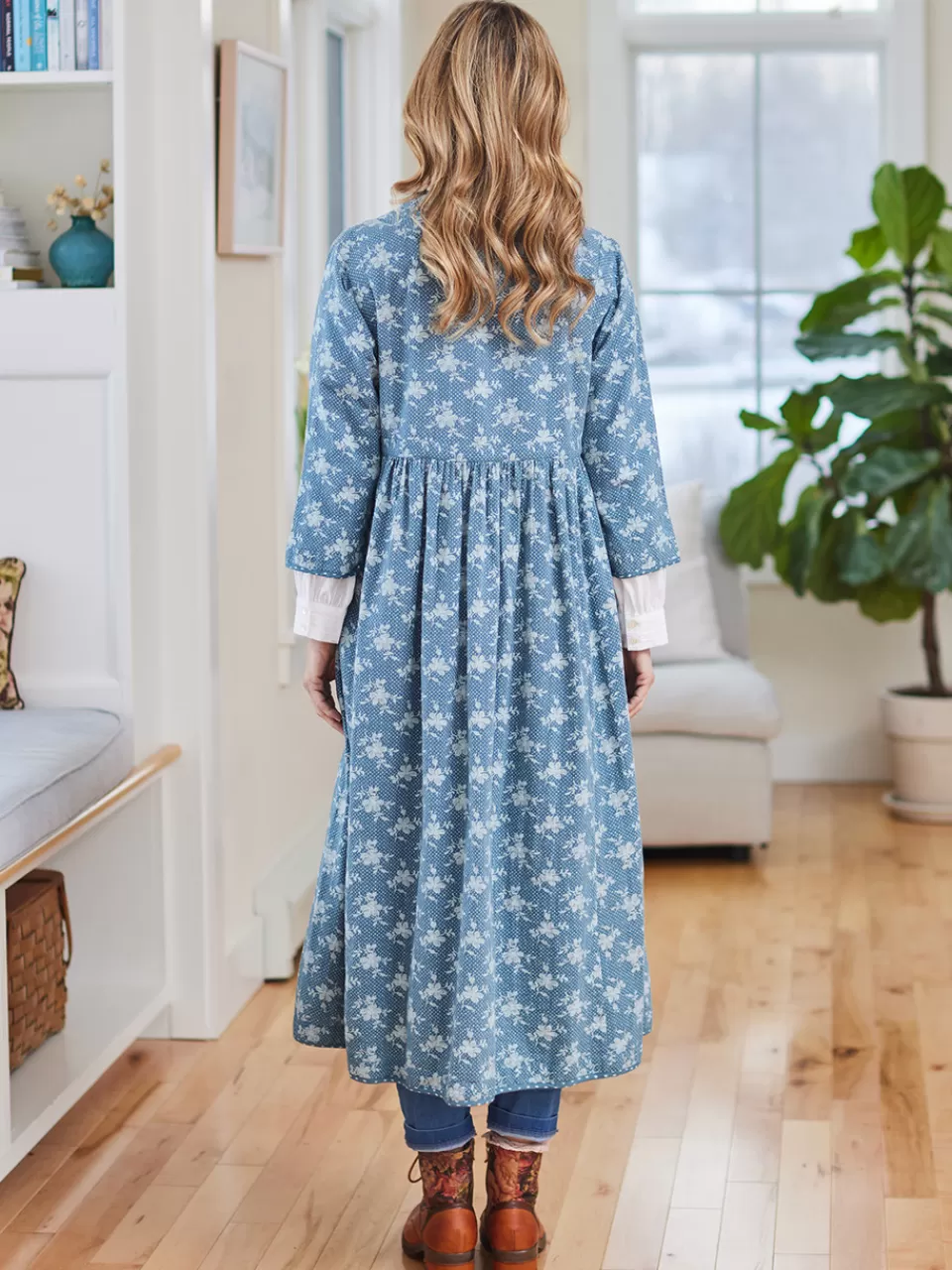 Veste longue légère Eloise – Style bohème April Cornell, Parfait pour le printemps (Prix doux)