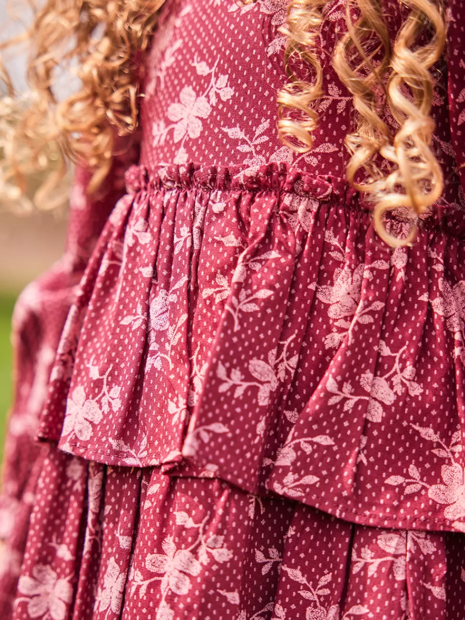 Robe Printanière Eloise pour Fillette - Collection en Solde April Cornell