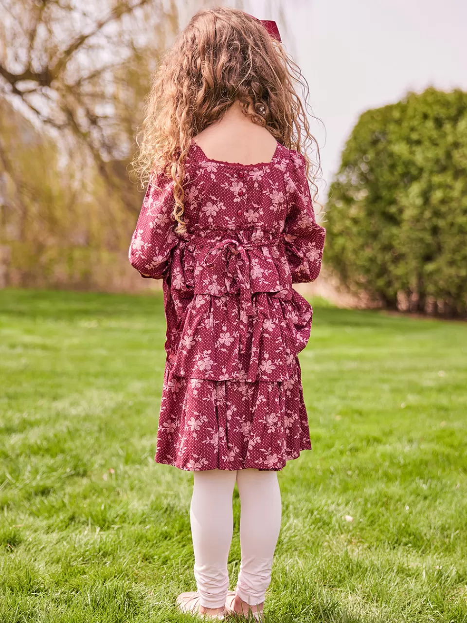 Robe Printanière Eloise pour Fillette - Collection en Solde April Cornell