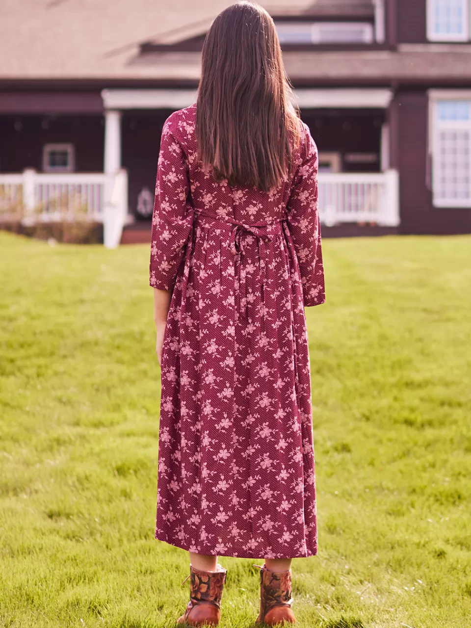 Robe Jeune Fille Élégante Eloise | Collection Printemps Boutique April Cornell - Charme Intemporel