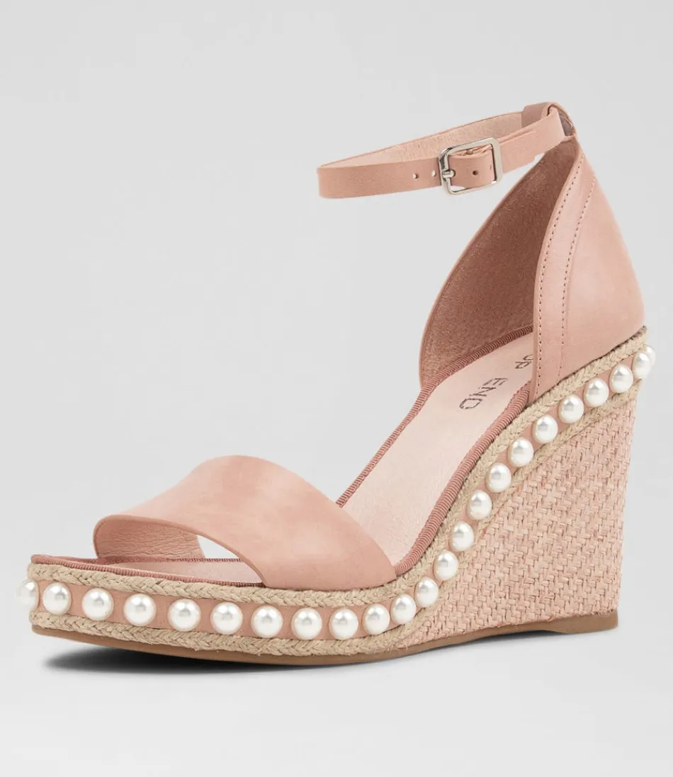 Escarpins Tressés Femme - Coin Cuir Épais Nuancé Café Latté | Chaussures d'Été Élégantes avec Semelle Tressée Naturelle - Confort Élégant pour Tenues Bohèmes