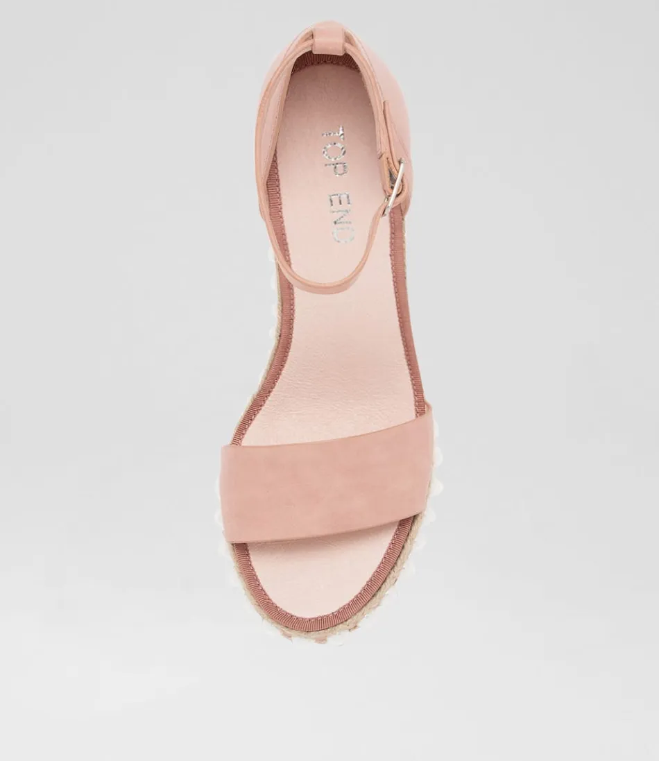 Escarpins Tressés Femme - Coin Cuir Épais Nuancé Café Latté | Chaussures d'Été Élégantes avec Semelle Tressée Naturelle - Confort Élégant pour Tenues Bohèmes