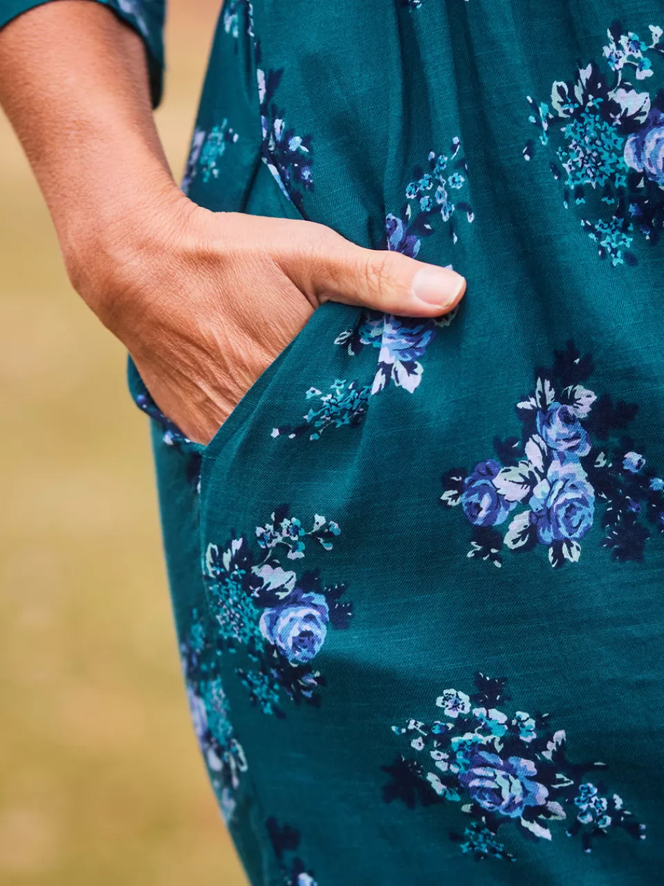 Robe de réception Estella - Bleu canard raffiné par April Cornell à petit prix