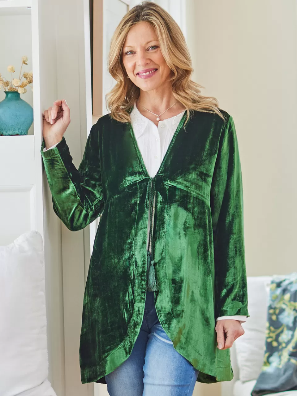 Élégante Veste Légère Printanière - Collection Exclusive Boutique April Cornell