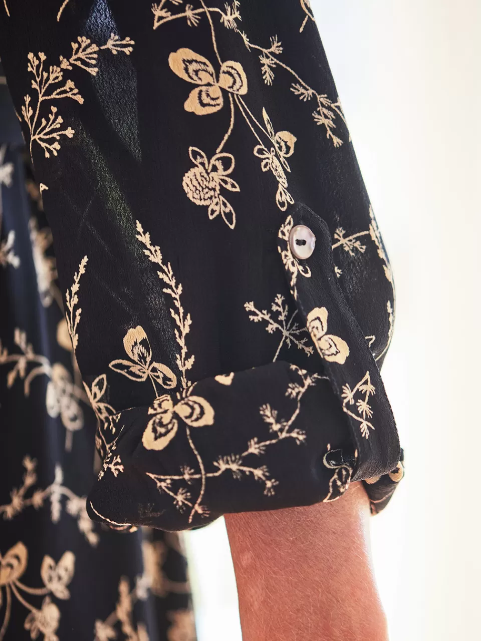 Robe-chambre feuilles d'automne - Collection exclusive April Cornell en promotion éclair