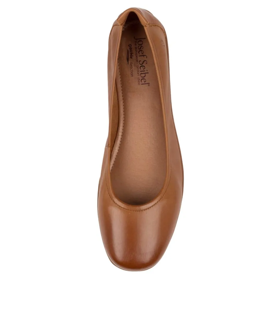 Bottines élégantes JOSEF SEIBEL - Modèle Fenja 01 en cuir velouté camel - Confort optimal avec semelle ergonomique pour femme